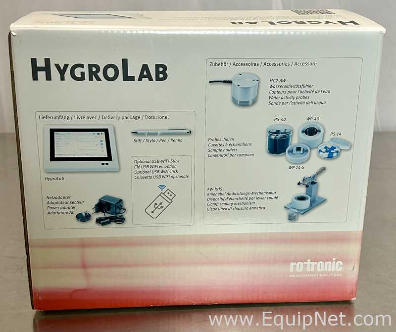 Rotronic HygroLab Water Activity Meter