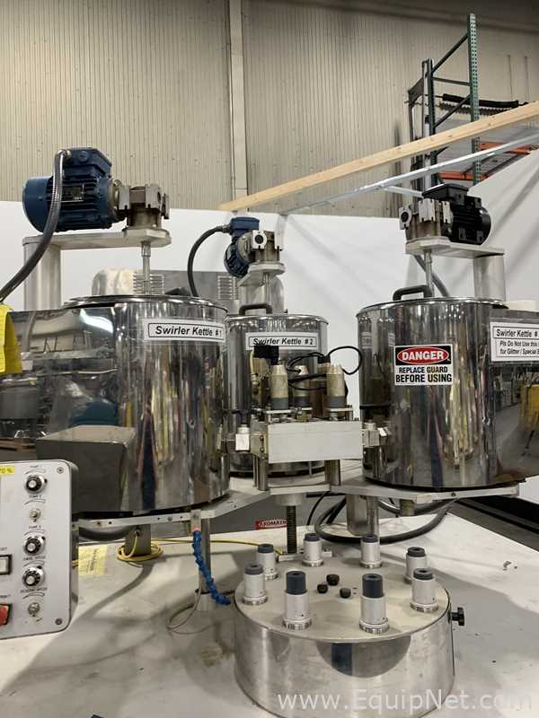 Tecnicoll Three Kettle Swirl Filler