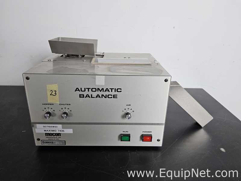 Lot of 2 Mocon AB Plus Master Automatic Balances