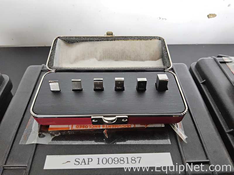 lote de  4 Equipamento para Calibragem Starrett 