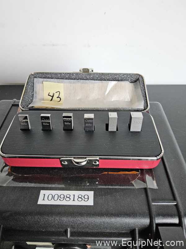 lote de  4 Equipamento para Calibragem Starrett 