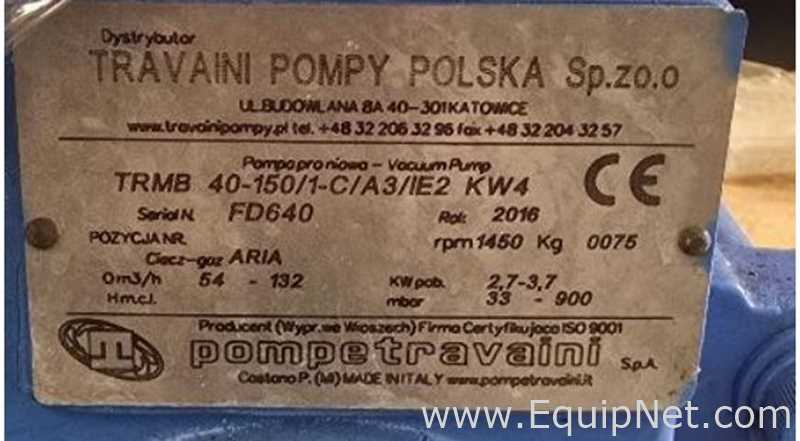 Travaini Pompy Polska Sp.zo.o TRMB 40-150/1A3/lE2 Vacuum Pump