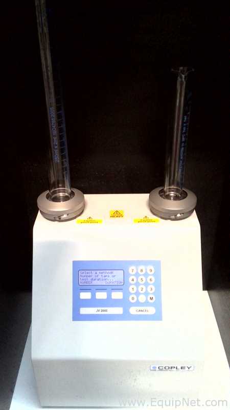 Verificador para Densidad Copley Scientific JV2000