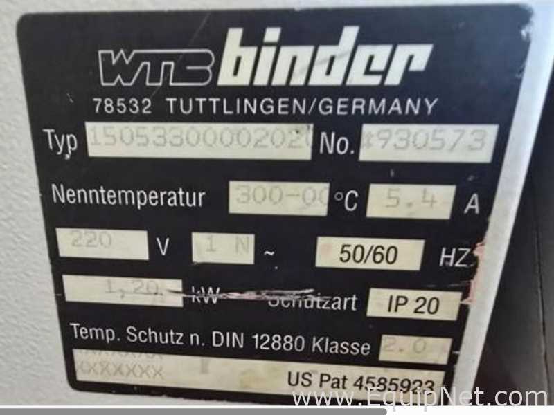 WTC Binder 15053300002020 Lab Oven