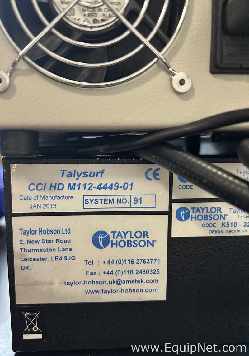 Taylor Hobson Ltd CCI Lite and HD Interferometric Microscope 3D Surface Profiler