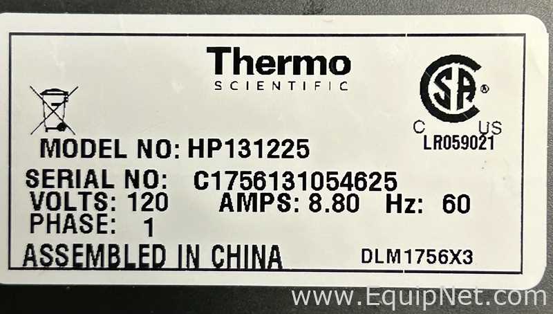 Thermo Scientific Cimarec HP131225 Hot Plate
