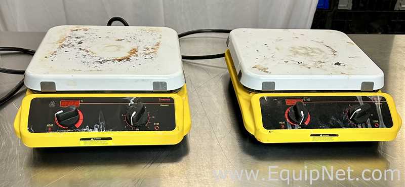 Lot of 2 Thermo Scientific Cimarec SP131635Q Digital Stirring Hot Plates