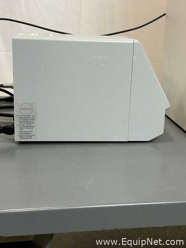 Sonics VC 750 Vibra Cell Ultrasonic Probe Sonicator With Custom Noise-Reducing Enclosure