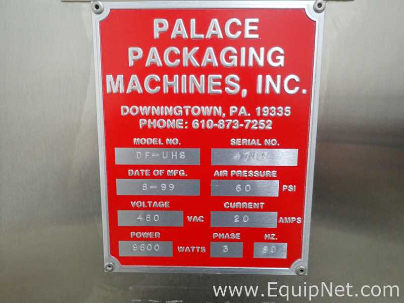 Alimentador de Desecante Palace Packaging Machines DF-UHS