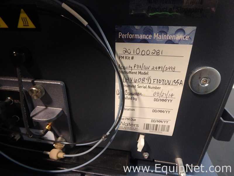 Waters Acquity H Class Plus UPLC System With QDa TUV and FLR Detectors