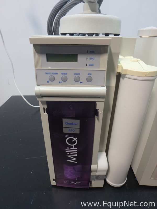 Lot of 3 Point of Use MilliQ Water Systems Millipore Gradient A10 Elix 10 and Advantage A10