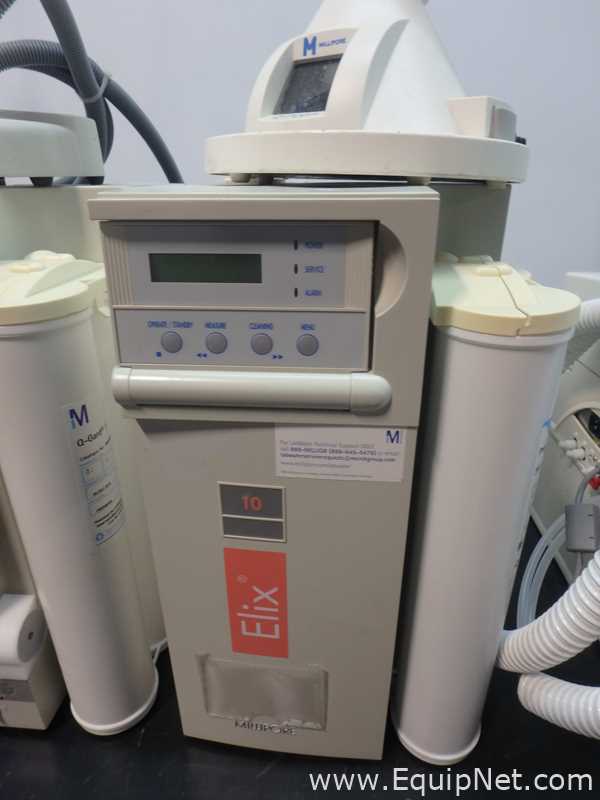 Lot of 3 Point of Use MilliQ Water Systems Millipore Gradient A10 Elix 10 and Advantage A10