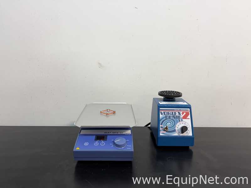 Lot Of IKA MTS 2/4 D S1 Orbital Shaker and Scientific Industries Vortex G560 Genie 2