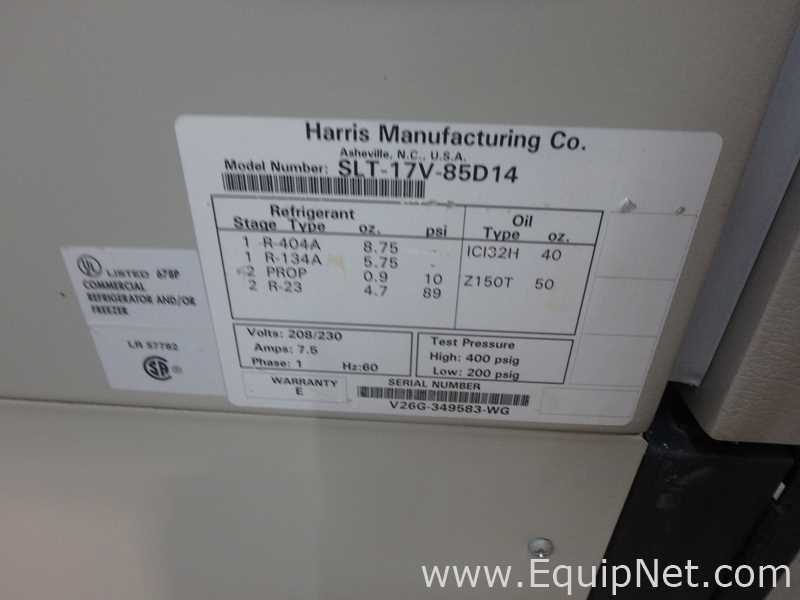 Harris SLT-17V-85D14 ULT Freezer