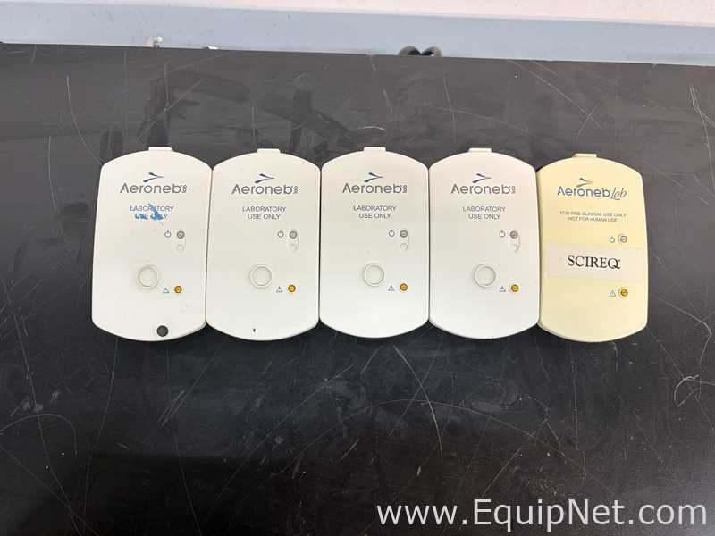 Lot of 5 Aerogen Aeroneb Lab Nebulizer Control Modules
