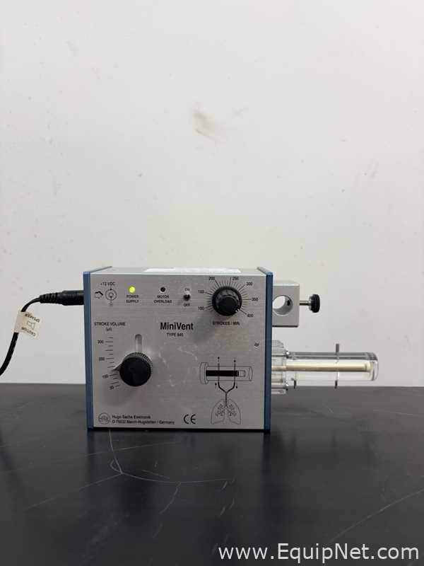 lote de  6 Equipamento para Biotério Hugo Sachs Elektronik 845