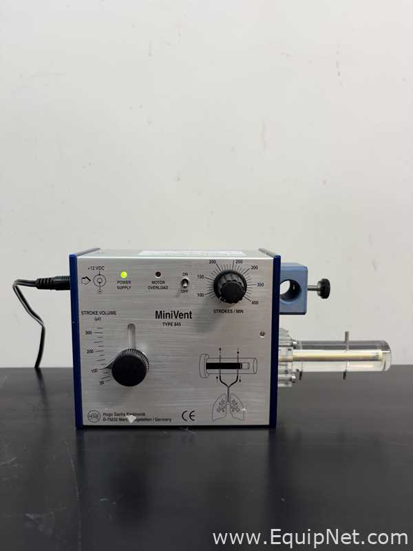 lote de  6 Equipamento para Biotério Hugo Sachs Elektronik 845