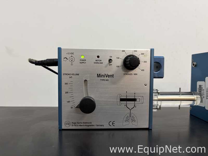 lote de  6 Equipamento para Biotério Hugo Sachs Elektronik 845