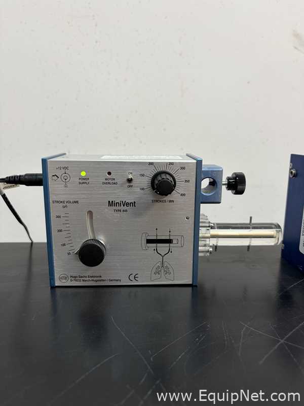 lote de  6 Equipamento para Biotério Hugo Sachs Elektronik 845