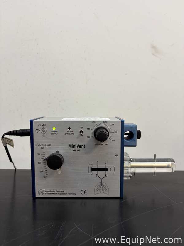 lote de  6 Equipamento para Biotério Hugo Sachs Elektronik 845