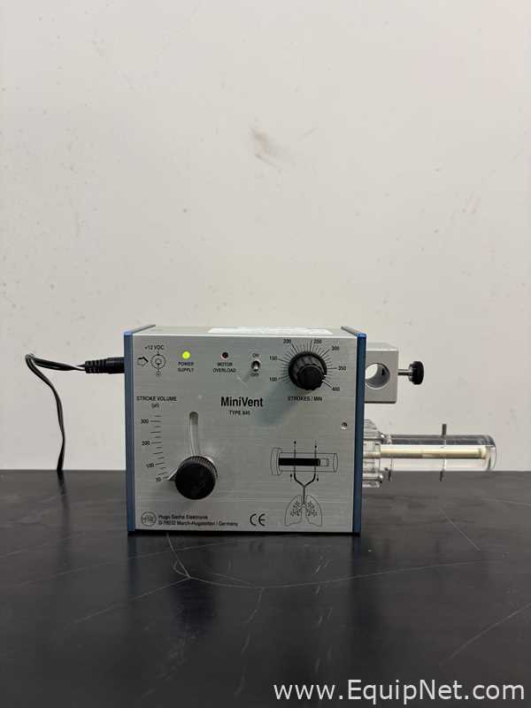 lote de  5 Equipamento para Biotério Hugo Sachs Elektronik 845