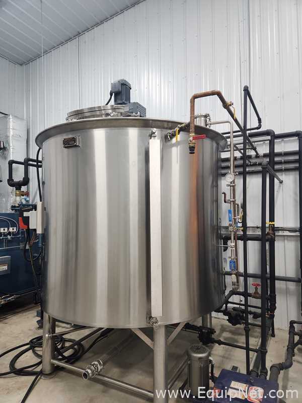 Specific Brewing Distilling 3,000 Liter Mash Cooker and Fermenter