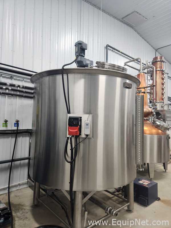 Specific Brewing Distilling 3,000 Liter Mash Cooker and Fermenter