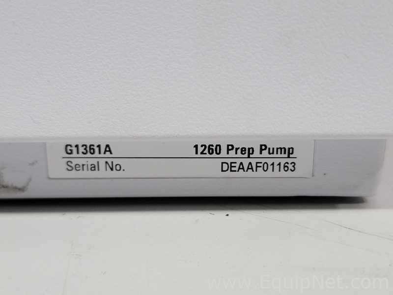 Sistema HPLC Agilent Technologies 1260