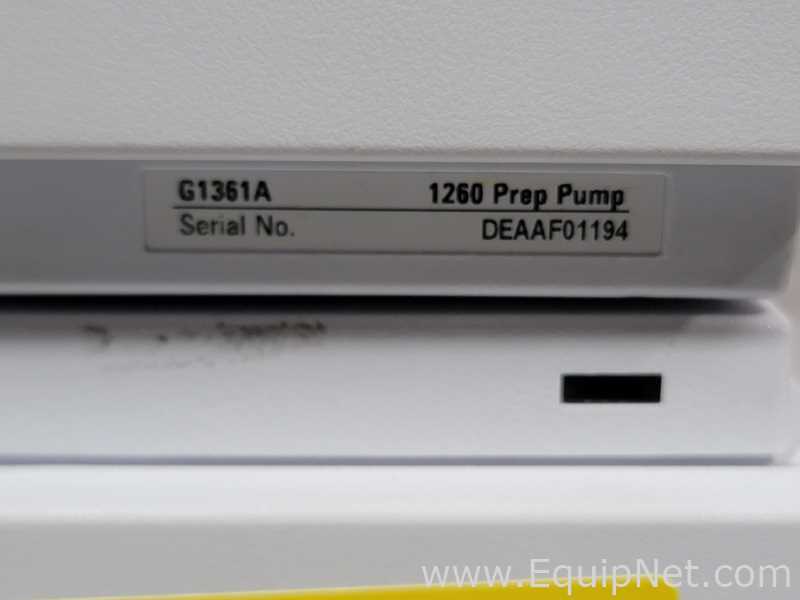 Sistema HPLC Agilent Technologies 1260