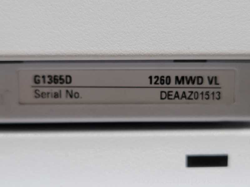 Sistema HPLC Agilent Technologies 1260