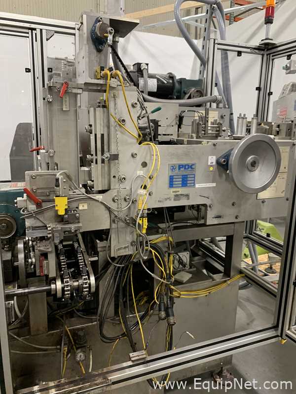 PDC International SLH-300ER Shrink Sleeve Labeler for Lip Balm