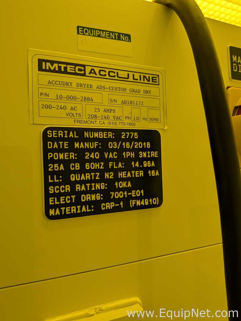 Línea de Secador de Discos Imtec Acculine Accudry