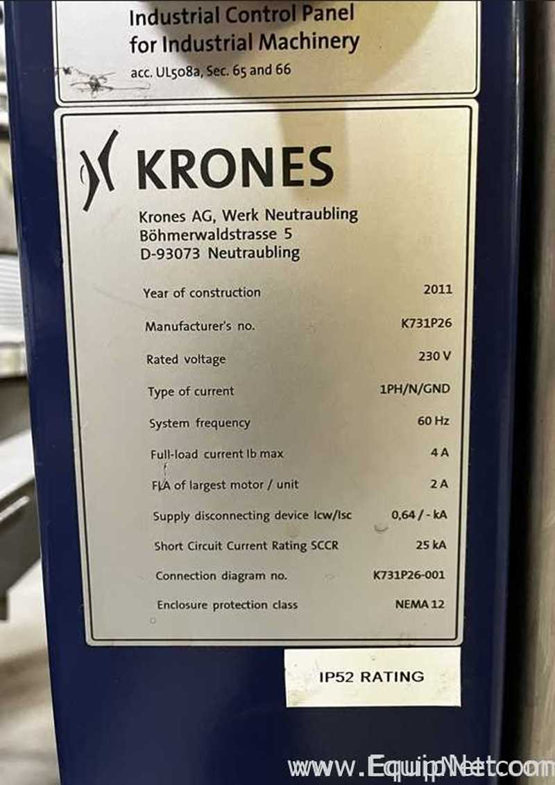 Linha de Envase de Líquidos Krones Autocol