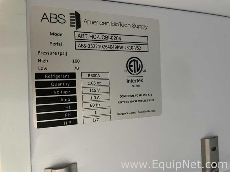 Refrigeradores ABS Commercial ABT-HC-UCBI-0204