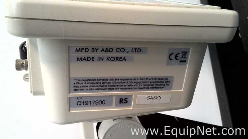 lote de  7 Balança de Laboratório AND Company Limited  FG 60KAM