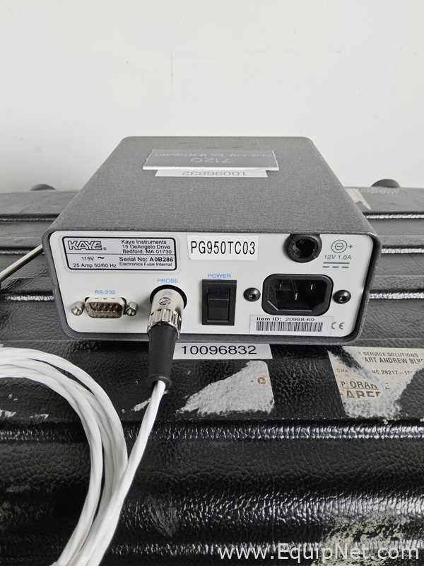 lote de  2 Termômetro Kaye Instruments FTM-100
