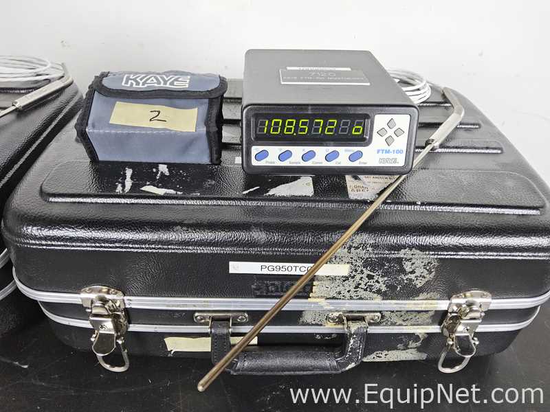 lote de  2 Termômetro Kaye Instruments FTM-100