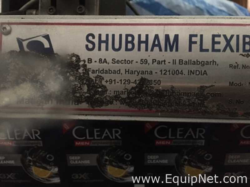 Lote de 3 Máquinas para Formado, Llenado, Sellado Shubham Flexible Packaging Machines Pvt Ltd SPM-1200L