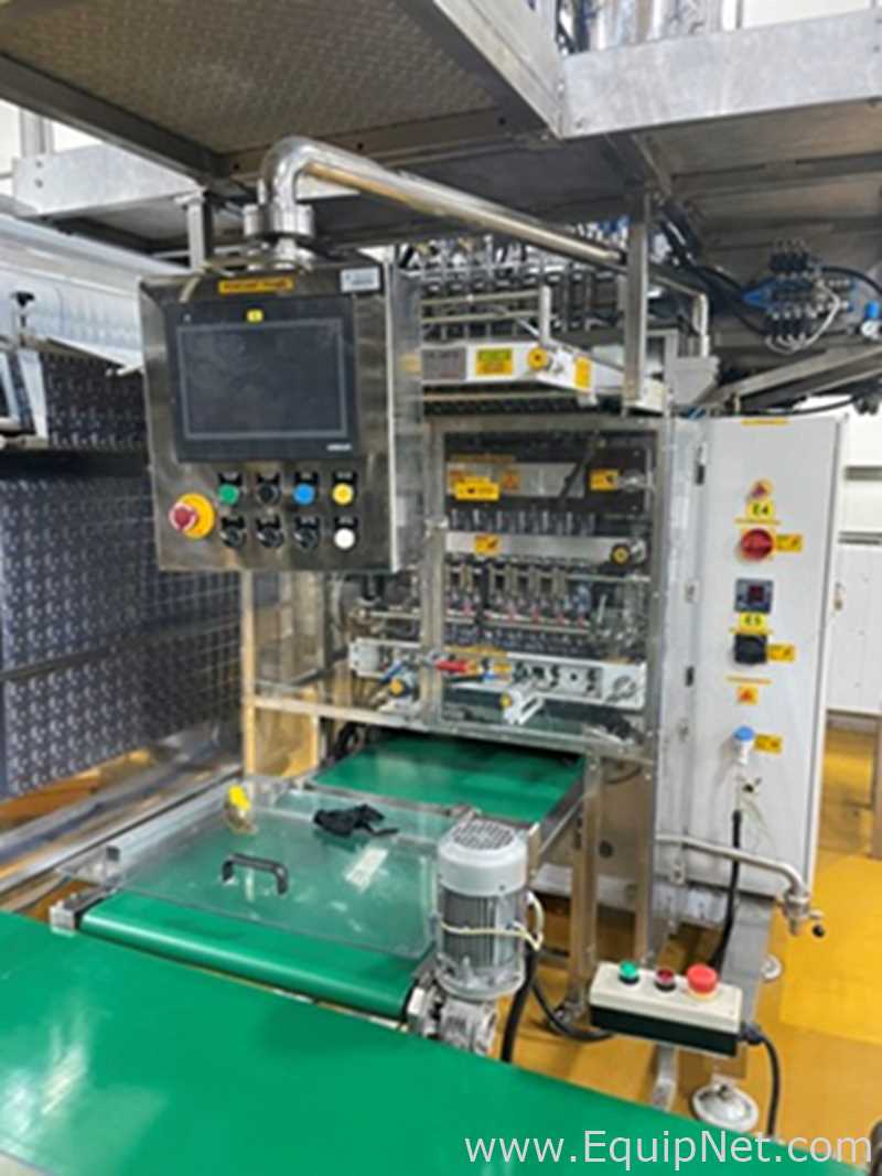 Lote de 3 Máquinas para Formado, Llenado, Sellado Shubham Flexible Packaging Machines Pvt Ltd SPM-1200L