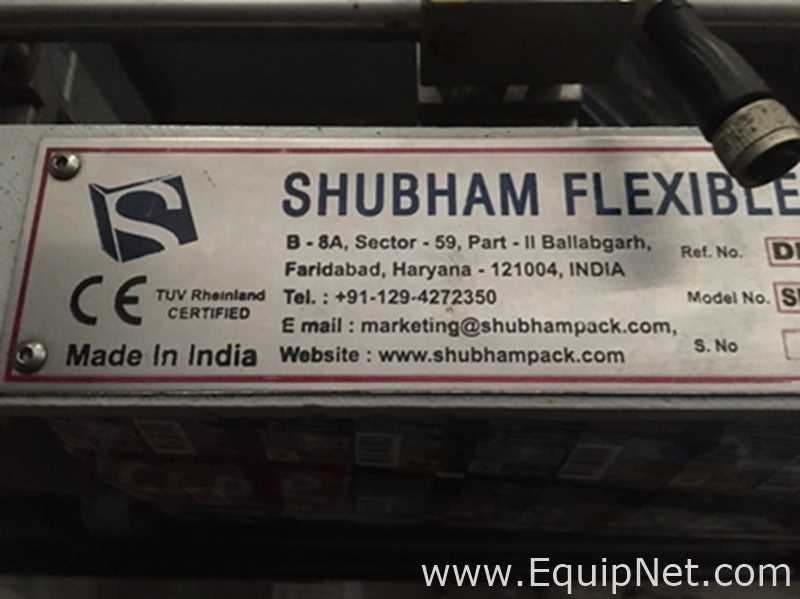 Lote de 3 Máquinas para Formado, Llenado, Sellado Shubham Flexible Packaging Machines Pvt Ltd SPM-1200L