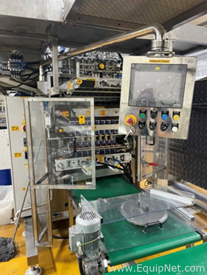Lote de 3 Máquinas para Formado, Llenado, Sellado Shubham Flexible Packaging Machines Pvt Ltd SPM-1200L