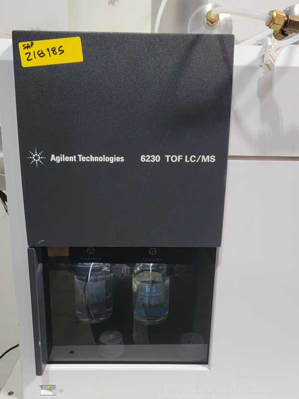 Agilent Technologies 6230 TOF LC/MS  Spectrometer with Agilent 1260 and 1290 Series HPLC System