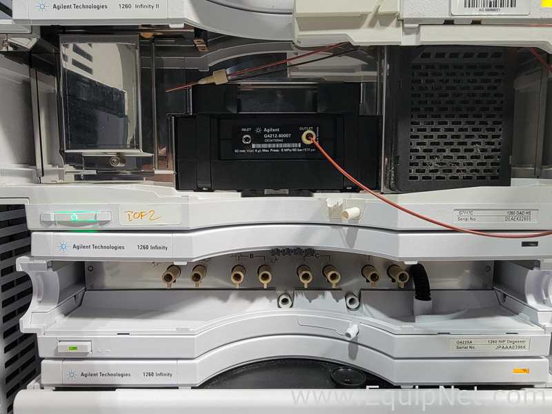 Agilent Technologies 6230 TOF LC/MS  Spectrometer with Agilent 1260 and 1290 Series HPLC System