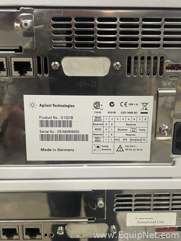 HPLC Agilent Technologies HPLC System