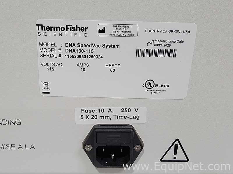 Thermo Scientific Speedvac DNA130 Concentrator