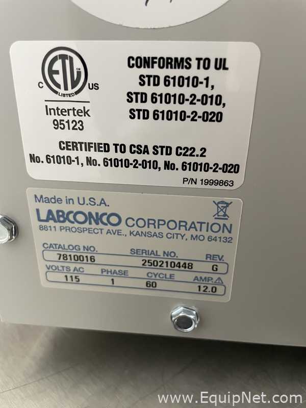 Labconco Centrivap Centrifugal Concentrator System