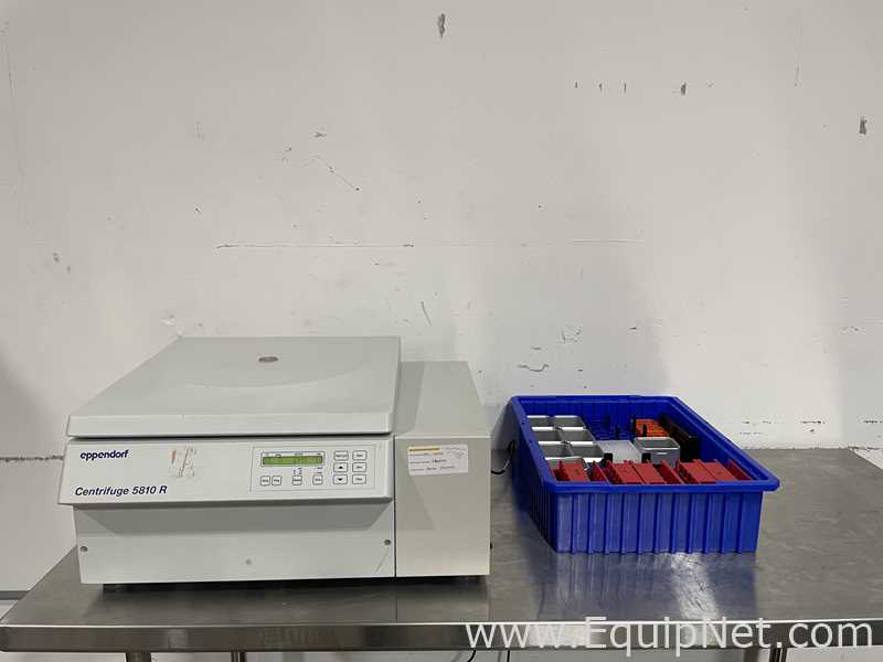 Eppendorf Centrifuge 5810 R Laboratory Centrifuge with Accessories