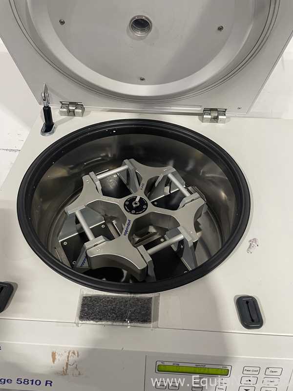 Eppendorf Centrifuge 5810 R Laboratory Centrifuge with Accessories