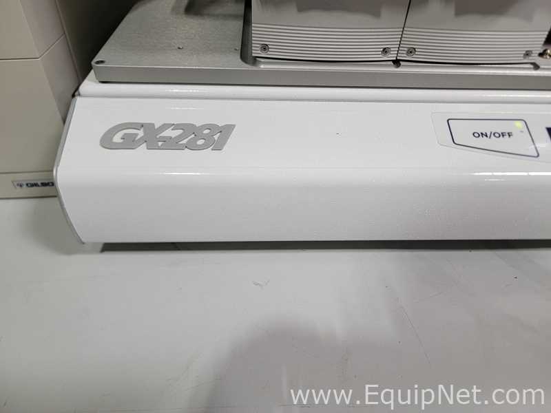 Gilson GX-281 Liquid Handler with Gilson 333 and 334 Pumps and Gilson 159 UV/Vis