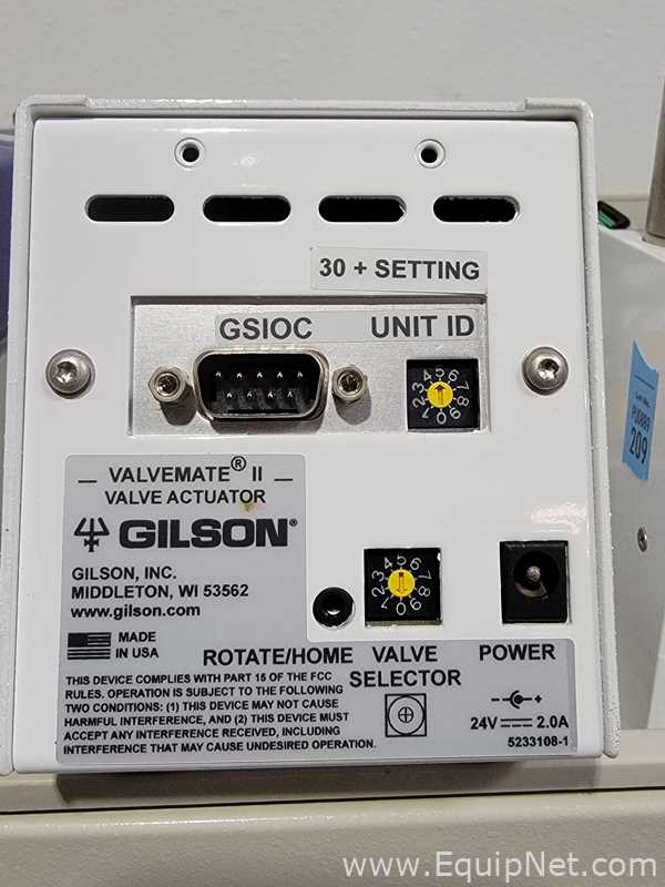 Gilson GX-281 Liquid Handler with Gilson 333 and 334 Pumps and Gilson 159 UV/Vis